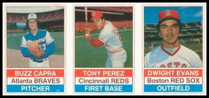 29 Buzz Capra Tony Perez Dwight Evans